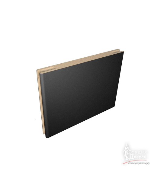 3мм Добор ТЕЛЕСКОП 10х200х2050 ПВХ Черная шагрень